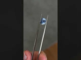 1.68CT PRECISION CUT ELONGATED FANCY CUSHION MONTANA SAPPHIRE, CEYLON CORNFLOWER BLUE, 7.2X6X4.1MM