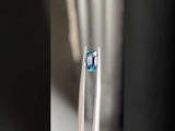 1.39CT DEEP BLUE TEAL ELONGATED CUSHION CUT MONTANA SAPPHIRE, 8.07X5.34MM