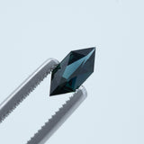 0.64CT GEOMETRIC SAPPHIRE, DEEP BLUE, 8.91X4.05MM