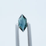 0.64CT GEOMETRIC SAPPHIRE, DEEP BLUE, 8.91X4.05MM