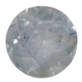 0.83CT ROUND MONTANA SAPPHIRE, GRAY PURPLE, UNTREATED, 5.58X3.49MM