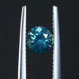 0.85CT ROUND MADAGASCAR SAPPHIRE, 5.24X5.17X4.10MM, UNTREATED