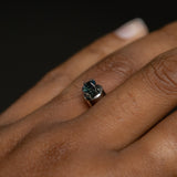 0.85CT ROUND MADAGASCAR SAPPHIRE, 5.24X5.17X4.10MM, UNTREATED