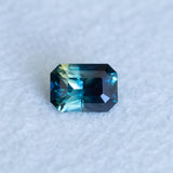 1.32CT RADIANT CUT MADAGASCAR SAPPHIRE, 7.30X5.24X3.73MM, UNHEATED