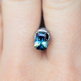 1.32CT RADIANT CUT MADAGASCAR SAPPHIRE, 7.30X5.24X3.73MM, UNHEATED