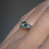 1.60CT COLOR CHANGE TANZANIAN SAPPHIRE, 6.39X6.21MM