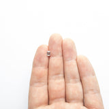 0.52ct 5.68x3.68x2.28mm SI2 Fancy Grey Cut Corner Rectangle Step Cut 19923-27