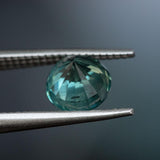 2.27ct Round Teal Madagascar Sapphire
