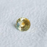 2.45ct Multicolor Sunrise Oval Montana Sapphire Six Prong Split Shank Ring in 14k Yellow Gold gemstone only