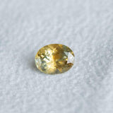 2.45ct Multicolor Sunrise Oval Montana Sapphire Six Prong Split Shank Ring in 14k Yellow Gold gemstone only