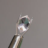 1.76CT ELONGATED HEXGON SAPPHIRE, LIGHT PINK, 8.44X5.84X4.45MM, UNTREATED