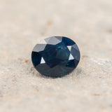 2.15CT NIGERIAN OVAL SAPPHIRE, COBALT BLUE, 8.31X6.96X4.64MM, UNTREATED