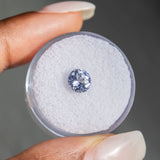 1.21CT Roval Sri Lankan Sapphire, Soft Lavender, 6.50x6.30x3.90MM, UNHEATED