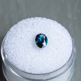 0.89CT OVAL NIGERIAN SAPPHIRE, DEEP OCEAL BLUE, 6.96X4.93MM, UNTREATED