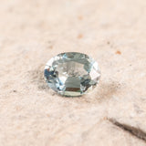 1.97CT OVAL AQUAMARINE, 9.73X7.57X4.84MM
