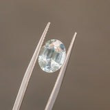1.97CT OVAL AQUAMARINE, 9.73X7.57X4.84MM