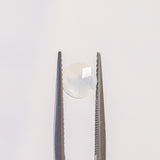 0.81CT ROUND ROSECUT MONTANA SAPPHIRE, ICEY LIGHT BLUE, 6.52X2.28MM