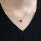 1.07ct Geo Sapphire Necklace in 14k Yellow Gold