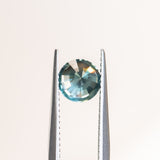 1.55CT Roval Sri Lanka Sapphire, Bright Teal, 6.53x4.72MM