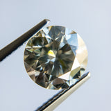 2.13ct Champagne 8.23x5.10 mm Round Shape Brilliant Cut DDL2052- Dream Diam Exclusive