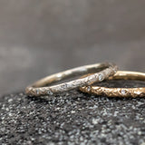 Evergreen Band with Embedded Diamonds