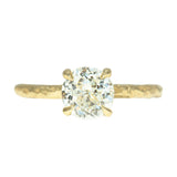 1.32ct GIA Crown Jubilee® Diamond Evergreen Solitiare in 18k Yellow Gold