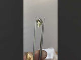 2.69CT KITE MADAGASCAR SAPPHIRE, BICOLOR YELLOW WHITE, 14.24X8.47X4.1MM
