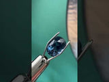 1.37CT OVAL SPINEL, COBALT BLUE WITH PERIWINKLE, 7.1X5.7X4.5MM