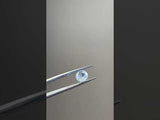 1.67CT ROUND ROSECUT DIAMOND, WHITE CLEAR, 7.58X3.62MM