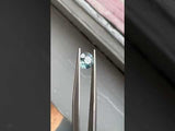 0.76CT ROUND BRILLIANT MONTANA SAPPHIRE, SKY BLUE, 5.33X3.42MM