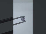 0.83CT ROUND MONTANA SAPPHIRE, GRAY PURPLE, UNTREATED, 5.58X3.49MM