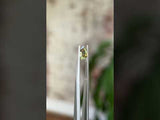 0.69CT PEAR MONTANA SAPPHIRE, PARTI LEMON LIME, 6.91X4.95X3.52MM