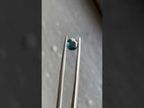 1.34CT ROUND AUSTRALIAN SAPPHIRE, OCEAN BLUE, 6.00MMX4.15MM