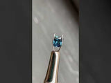 1.00CT SQUARE RADIANT MADAGASCAR SAPPHIRE, OCEAN BLUE, 5.51X5.26X3.50MM