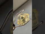 40% OFF 2.34CT SHIELD CUT SAPPHIRE, PARTI WHITE AND YELLOW, 8.34X6.65X5.62MM, UNTREATED