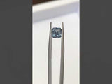 1.36CT ASSCHER CUT MONTANA SAPPHIRE, LIGHT DENIM BLUE, 5.5X5.15MM