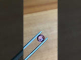 1.03CT OVAL BURMESE SPINEL, PINK AND PURPLE, UNTREATED, 6.6MM