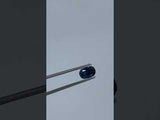 1.39CT DEEP BLUE TEAL ELONGATED CUSHION CUT MONTANA SAPPHIRE, 8.07X5.34MM