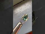1.07CT GEO SHIELD MADAGASCAR SAPPHIRE, MINTY GREEN, 6.89X6.02X4.06MM, UNTREATED