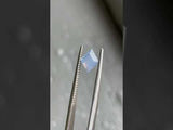 1.16CT KITE SAPPHIRE, "OPALESCENT" BLUE WHITE, 8.80X6.80X4.30MM