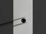 40% OFF 1.90CT ROUND AUSTRALIAN SAPPHIRE, DEEP DEEP ROYAL BLUE, 7.76MM. UNHEATED.