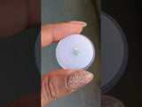 0.81CT ROUND ROSECUT MONTANA SAPPHIRE, ICEY LIGHT BLUE, 6.52X2.28MM