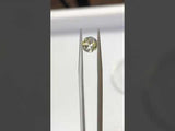 0.78CT ROUND MONTANA SAPPHIRE, YELLOW WHITE PINK PARTI, UNHEATED, 5.69X3.10MM