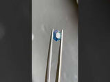 1.47CT ELONGATED HEXAGON SAPPHIRE, DEEP SILKY BLUE, 7.00X5.20X4.82MM, UNTREATED