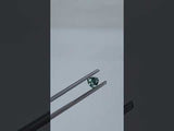 0.75CT TRILLION SAPPHIRE, TEAL GREEN, 5.9MM