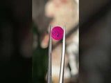 2.89CT Round Sapphire, Bright Fuschia Pink, 9x3.85MM