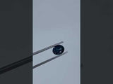 1.60CT OVAL NIGERIAN SAPPHIRE, MEDIUM BLUE, UNHEATED, 7.96X6.34MM