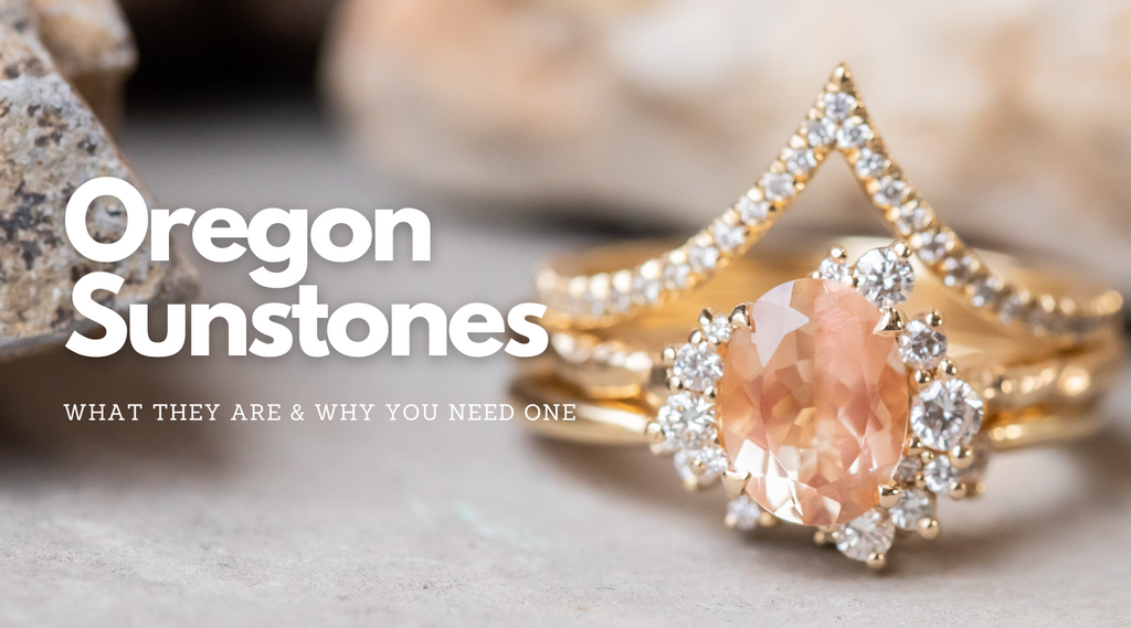 Lovely Natural Oregon Sunstone Ring in 14k Rose Gold – The Gem Syndicate
