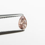 0.26ct 4.93x2.92x2.15mm Fancy Pink Pear Brilliant 24106-01