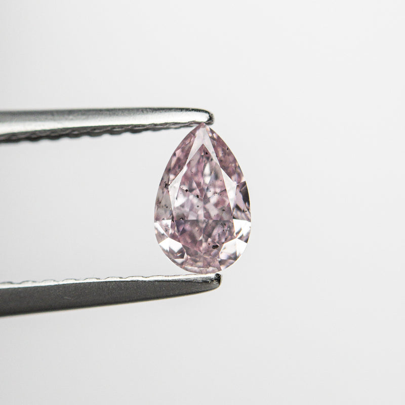 0.40ct 5.93x3.77x2.41mm GIA SI2 Fancy Purplish Pink Pear Brilliant 🇦🇺 24127-01